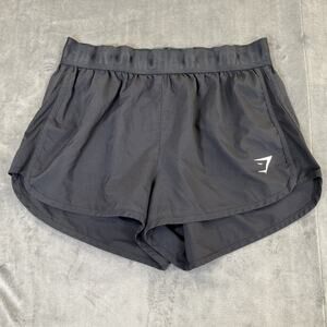 Gymshark Athletic Shorts Women’s Medium Black Gym Workout Running Bnfts Charity